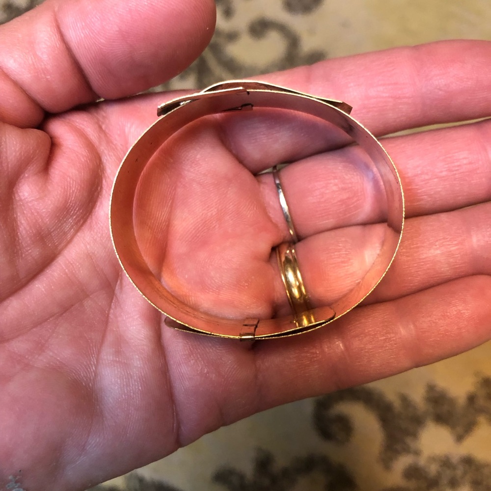 Victorian gold filled buckle bracelet - Picture 15 of 16